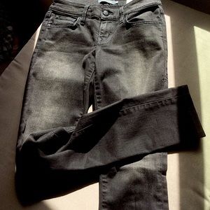 Level 99 Lily Skinny Straight Black Jeans